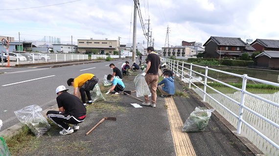 クリーンキャンペーン参加の様子